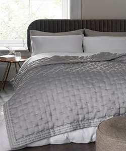 Sateen Quilted Bedspread (200 x 150)